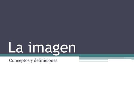 Conceptos y definiciones