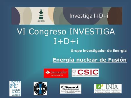 VI Congreso INVESTIGA I+D+i