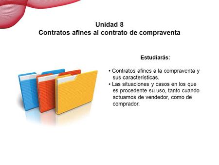 08 CONTENIDOS Introducción El contrato de suministro