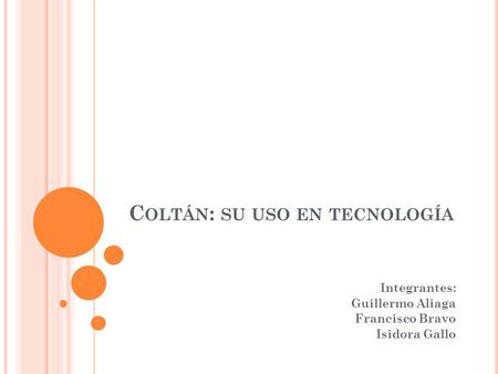 Coltán: su uso en tecnología