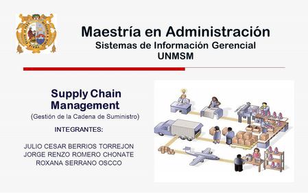 Supply Chain Management
