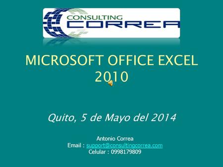 MICROSOFT OFFICE EXCEL 2010