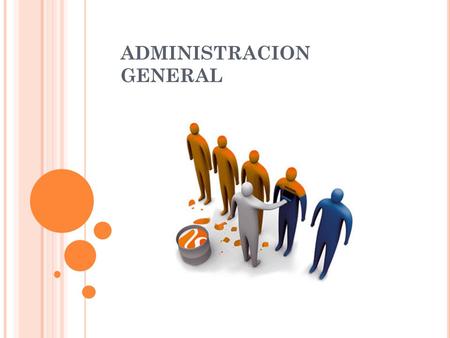 ADMINISTRACION GENERAL