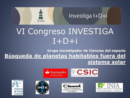 VI Congreso INVESTIGA I+D+i