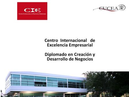 Centro Internacional de Excelencia Empresarial Diplomado en Creación y