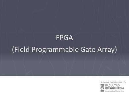 (Field Programmable Gate Array)