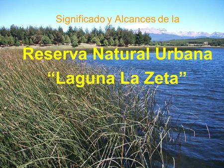 Reserva Natural Urbana