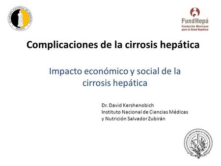 Complicaciones de la cirrosis hepática