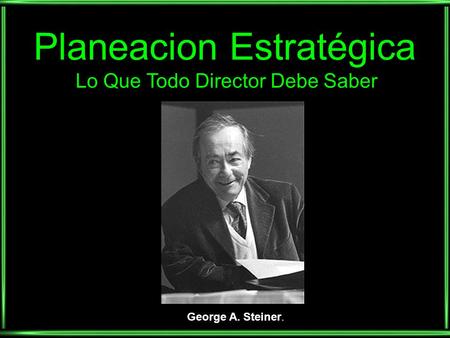 Planeacion Estratégica