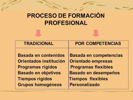 PROCESO DE FORMACIÓN PROFESIONAL