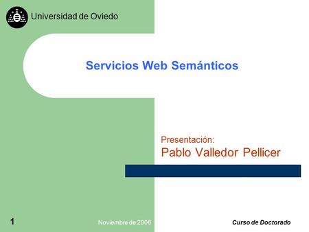 Servicios Web Semánticos