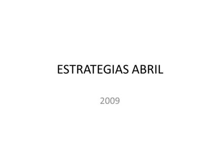 ESTRATEGIAS ABRIL 2009. 3 Si pasaste tu último pedido en Diciembre de 2008 o antes… …Oriflame tiene para ti esta ¡¡OFERTA IRREPETIBLE!! Pasa un pedido.