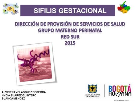 Dirección de provisión de servicios de salud GRUPO MATERNO PERINATAL