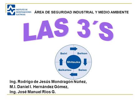 LAS 3´S Ing. Rodrigo de Jesús Mondragón Núñez,