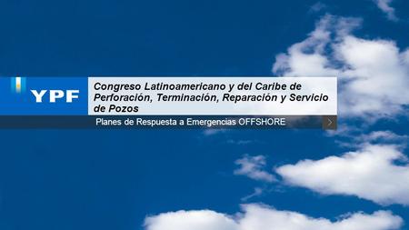 Planes de Respuesta a Emergencias OFFSHORE