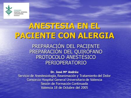 alergia latex anestesia alergia latex anestesia