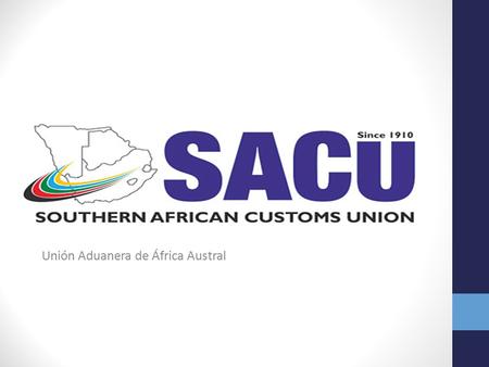 Unión Aduanera de África Austral