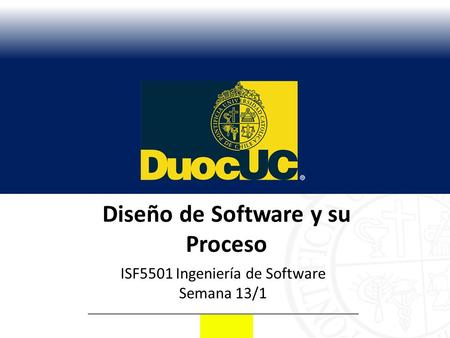 Diseño de Software y su Proceso
