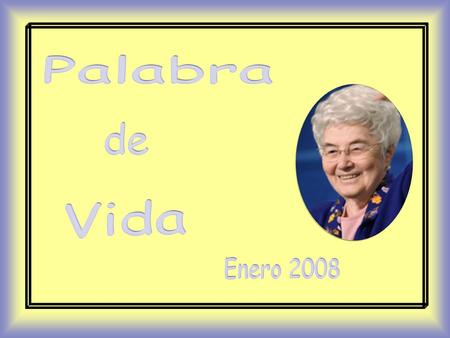 “Oren sin cesar” (1Tes. 5, 17). La Palabra elegida este año por un amplio grupo ecuménico de Estados Unidos, ha sido tomada de la primera carta de.