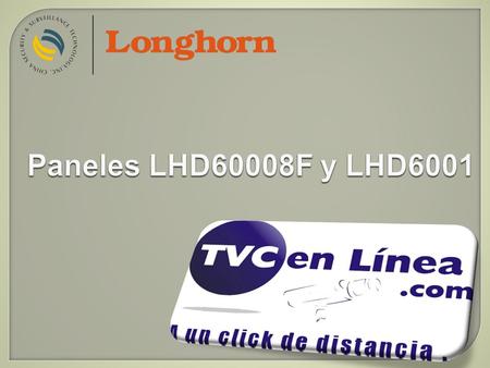 Paneles LHD60008F y LHD6001.