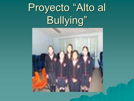 Proyecto “Alto al Bullying”. Esc. Prim. Ignacio M. Altamirano. C.C.T. 13DPR2035D Actopan Hidalgo. SIENTE. Los alumnos de 5° y 6° grado presentan el bullying.