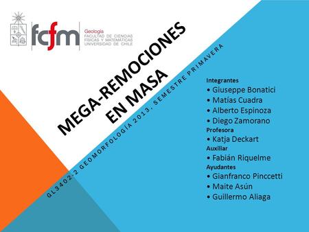 MEGA-REMOCIONES EN MASA