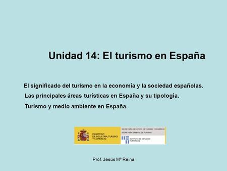 Unidad 14: El turismo en España