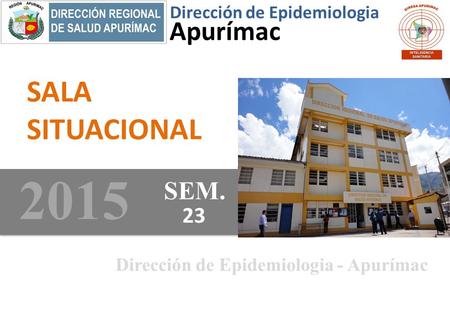 Dirección de Epidemiologia - Apurímac