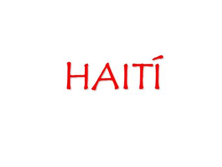 HAITÍ El domingo 13 de diciembre… inauguración de la Escuela San Gerardo en Puerto Príncipe.