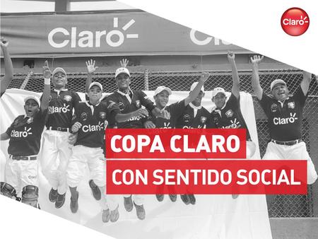 Premisa con la que se creó la Copa en México en 1999, por medio de la Fundación Telmex. MENOS ADICCIONES, MÁS DEPORTE: