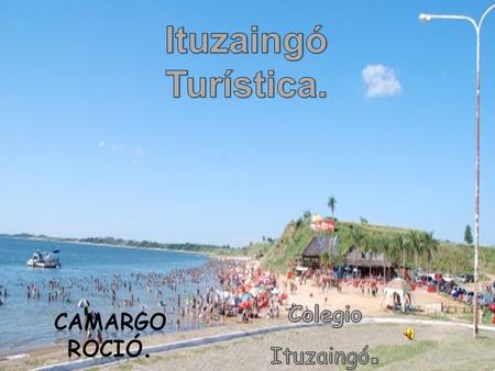u La superficie del territorio Ituzaingueño se encuentra ocupada en un 72% por lagunas y esteros, en un 24% por campos dedicados a la ganadería y un.