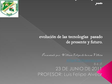 PROFESOR: Luis Felipe Alvear
