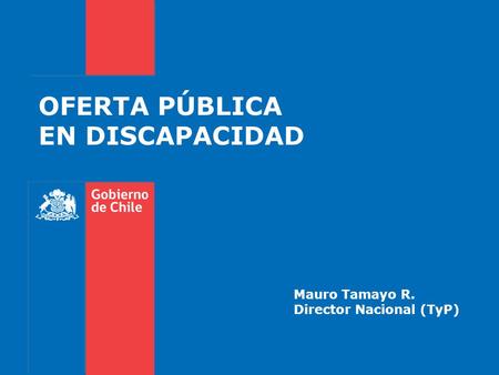 OFERTA PÚBLICA EN DISCAPACIDAD
