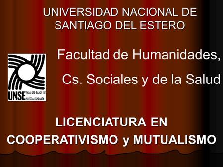 COOPERATIVISMO y MUTUALISMO