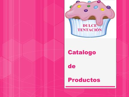 Catalogo de Productos.