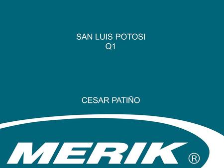 SAN LUIS POTOSI Q1 CESAR PATIÑO. RESIDENCIAL 20132014PRESUPUESTO 2014 ALCANCE VS PPTO ENERO $ 42,190.62 $ 72,426.07 $ 49,353.00147.00% FEBRERO $ 42,407.52.