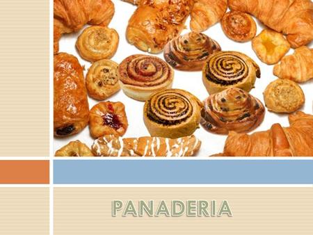 PANADERIA.