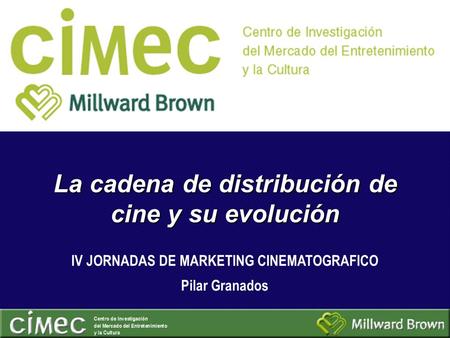 La cadena de distribución de cine y su evolución