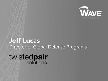 TALK. DECIDE. ACT.. Twisted Pair Solutions Vision General Estructura de la Empresa – Empresa de software incorporada en 2003, con sede en Seattle, Washington.