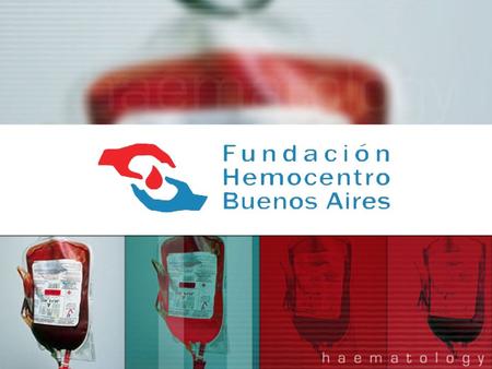 PROBLEMÁTICA QUE ABORDA Busca garantizar el proceso medicamente seguro de las transfusiones de unidades de sangre, cumpliendo con la Ley Nacional 22.990.