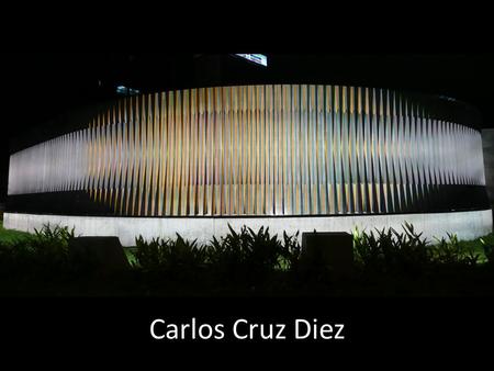 Carlos Cruz Diez.