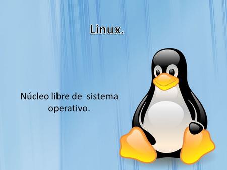 Núcleo libre de sistema operativo.. porque una PC es una cosa terrible a perder.