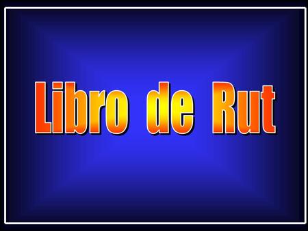 Libro de Rut.