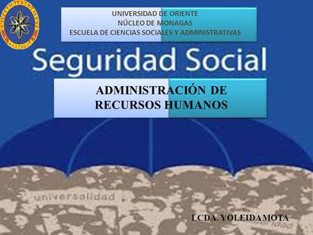 ADMINISTRACIÓN DE RECURSOS HUMANOS