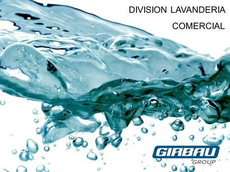 DIVISION LAVANDERIA COMERCIAL.