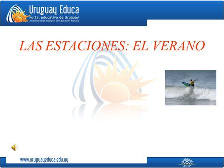 LAS ESTACIONES: EL VERANO