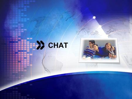 LOGO CHAT. Add your company slogan LOGO 1 El chat es un sistema mediante el cual dos o más personas pueden comunicarse a través de Internet, en forma.