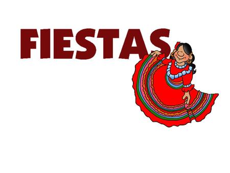 Fiestas: festivals In this lesson pupils will get an overview of 5 Spanish festivals, going into some detail on 3 (leaving the other 2 for future lessons).