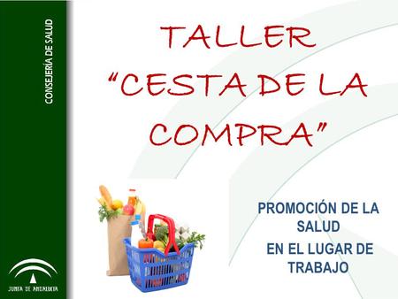 TALLER “CESTA DE LA COMPRA”