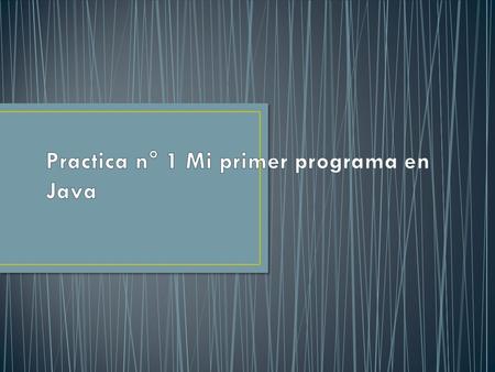 Utilizar el IDE de desarrollo Eclipse o Netbeans para crear un programa en Java que imprima Bienvenidos a la programación en Java.